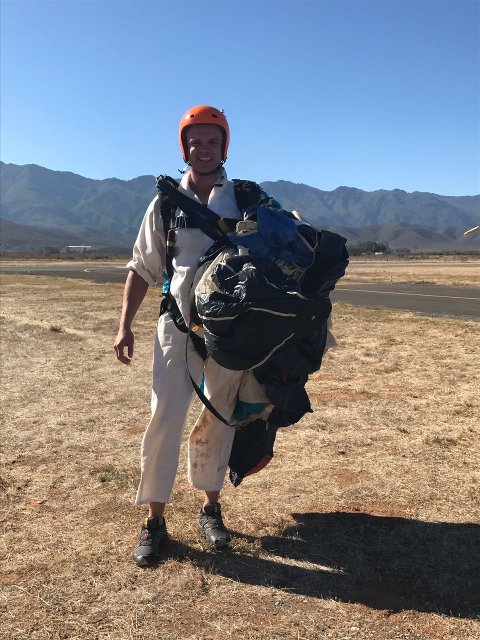 Paul Kotze Robertson Skydive School Successful Jump One